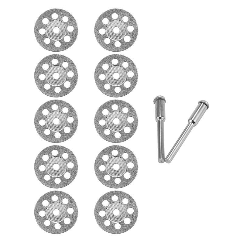 10Pcs Accessories 20mm Diamond  Disc for Metal Grinding Wheel Disc Mini Circular Saw for Drill Tool