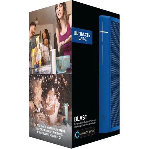 BLAST Bluetooth Speaker With - Blue Steel