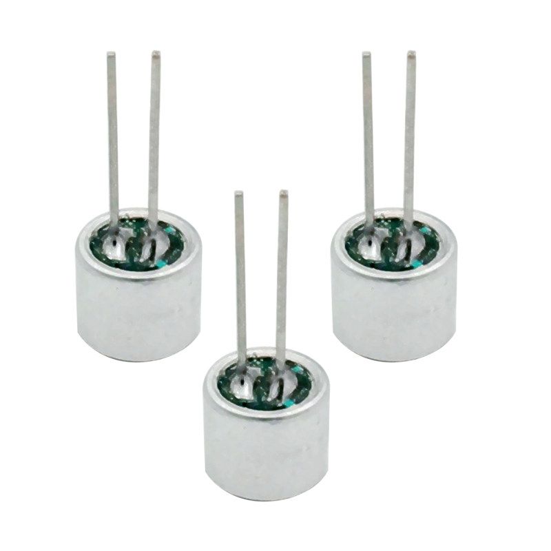 6050P 10Pcs 2 Pin Sensitivity Electret Condenser Microphone-
