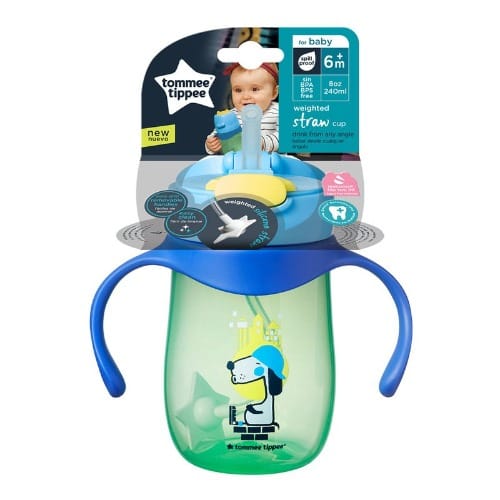 Weighted Straw Toddler Sippy Cup