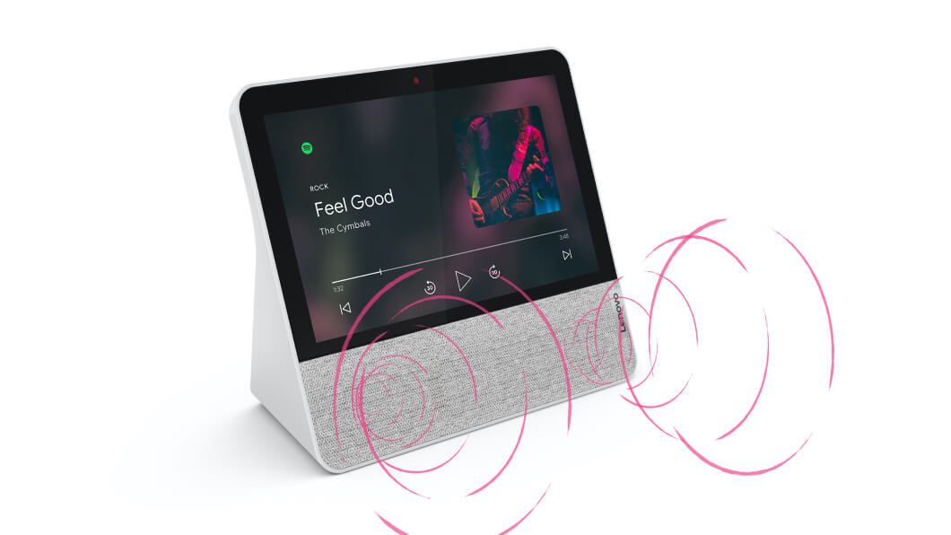 Smart Display 7-Inch With Google Assistant Built-In (Blizzard White)