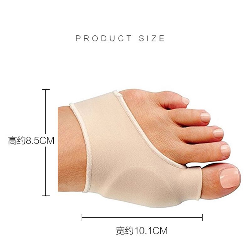 1pair Big Toe Hallux Valgus Corrector Orthotics Feet Care
