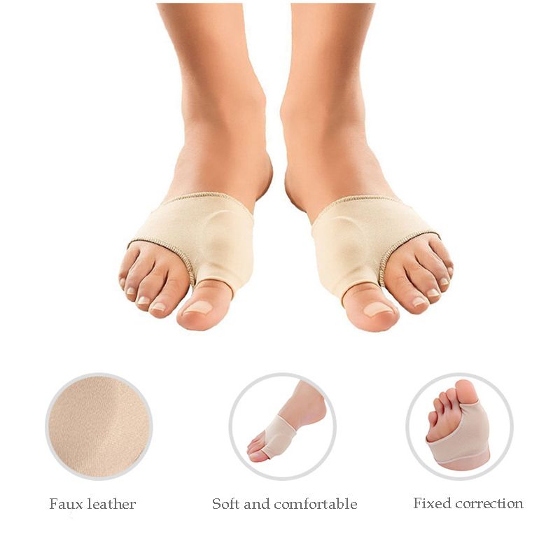 1pair Big Toe Hallux Valgus Corrector Orthotics Feet Care