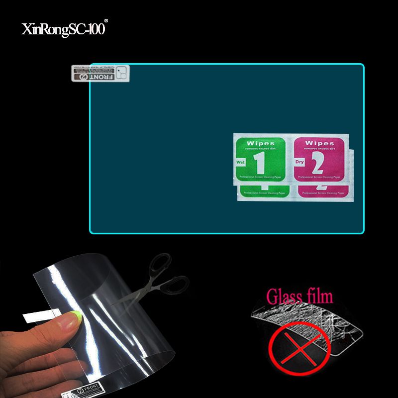 2PCS Soft PET Clear Screen Protector Protective Film For 7