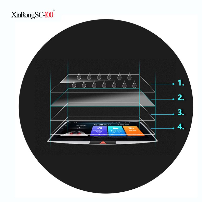 2PCS Soft PET Clear Screen Protector Protective Film For 7