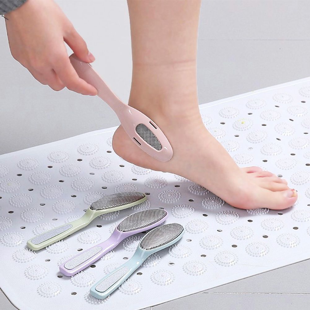 Dual Head Exfoliating Scrubbing Foot File Dead Skin-Random