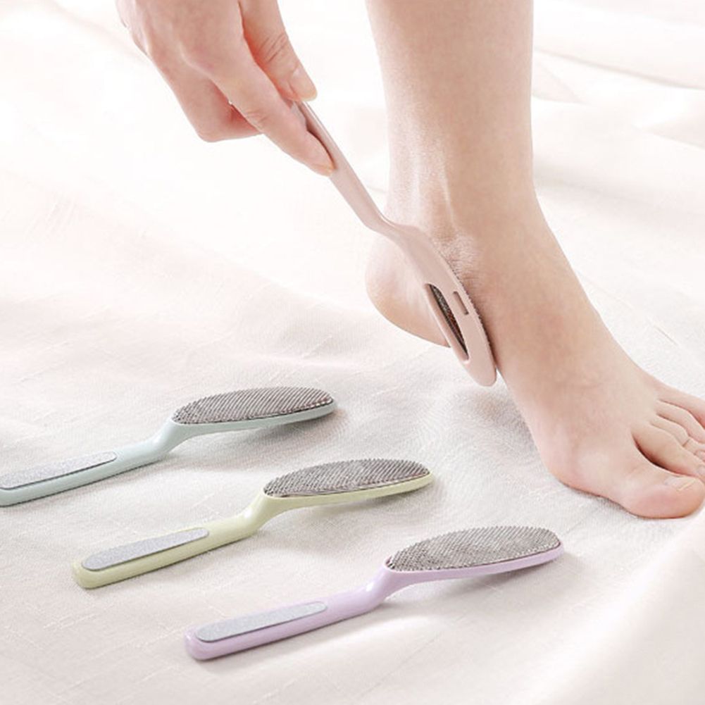 Dual Head Exfoliating Scrubbing Foot File Dead Skin-Random