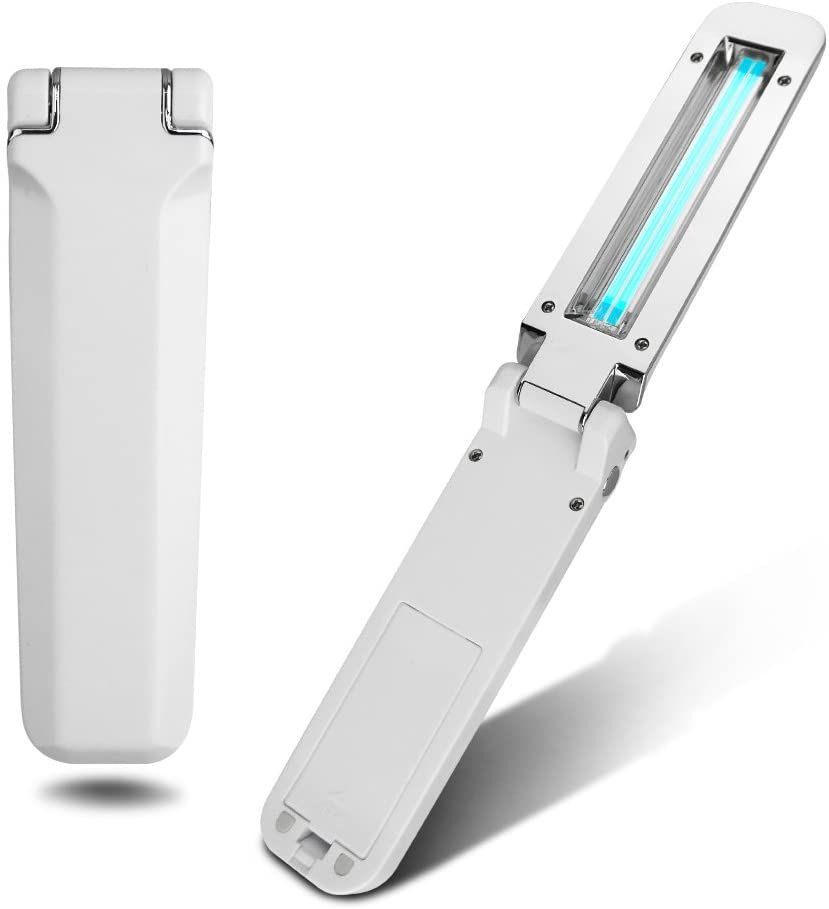 Portable UV Disinfection Lamp Sterilizing Light Uv Licht Sanitizer Uv-desinfectie Lamp Uv Wand Voor El Huishouden Garderobe