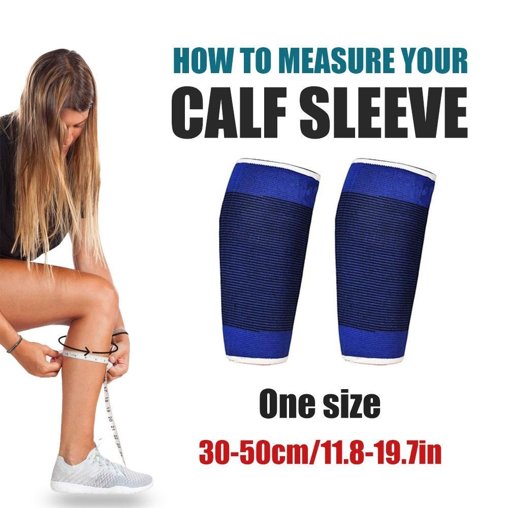 1 Pair Calf Compression Sleeves Footless Compression Stockings for Runners