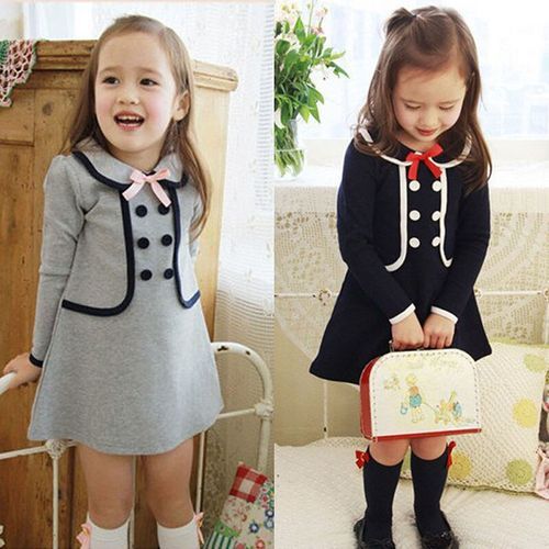 Dress Long-sleeved Clothing Fashion Dress 2-piece Tie