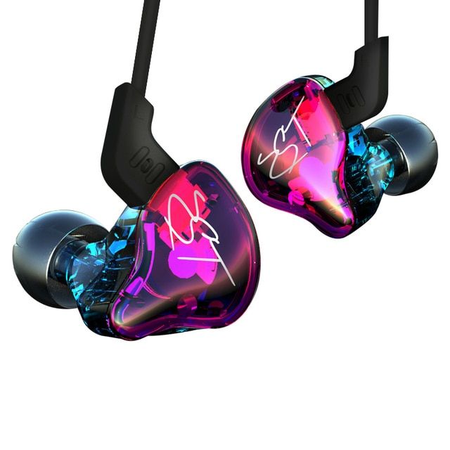 Kz Zst X Colorful 1 Ba1 Dd In Ear Earphone Hybrid Headset Hifi Bass Earphone