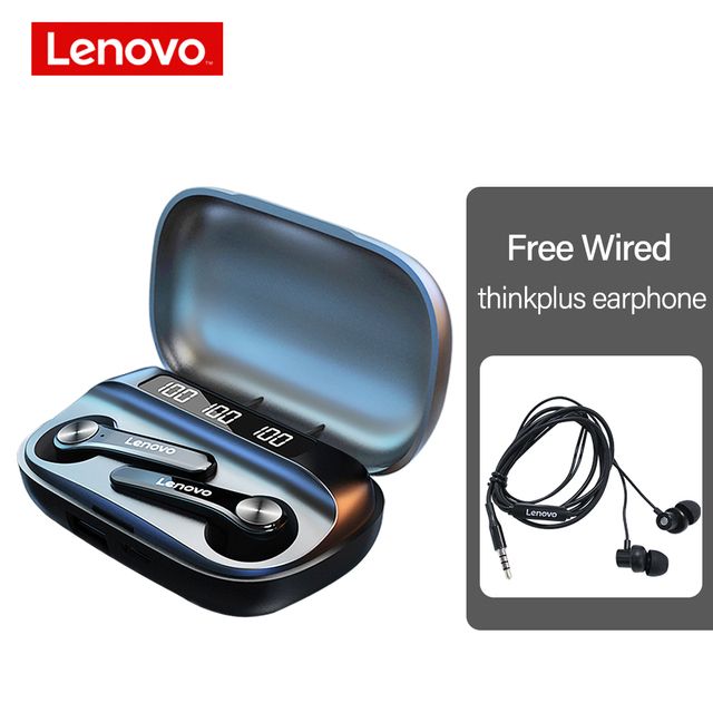 Lenovo Qt81 Tws Wireless Headphone Stereo Sports Waterproof Earbuds Earphone