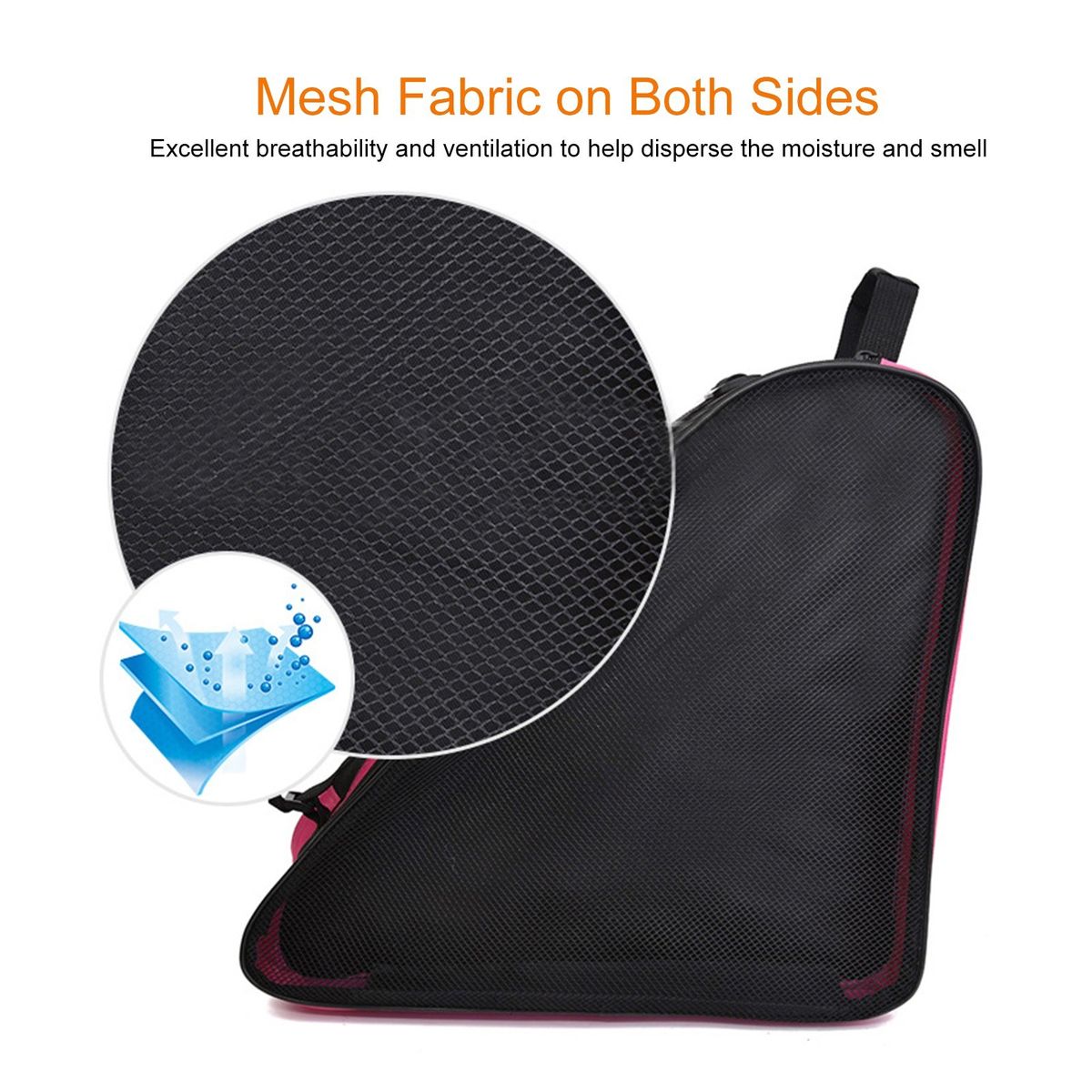 Breathable Skate Carry Bag Case For Kids Roller Skates