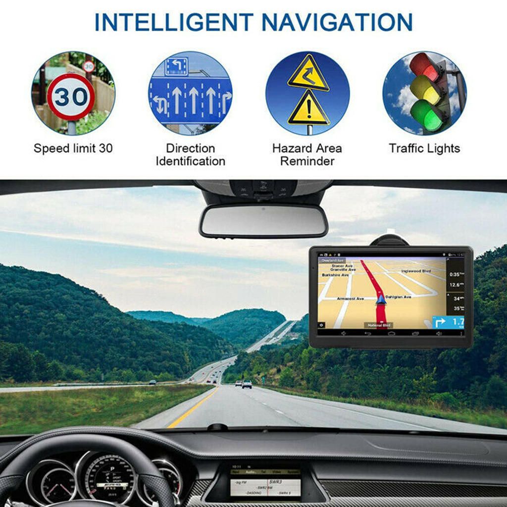 7"inch Touch Screen Car & Truck Nav GPS Navigation 8GB South America