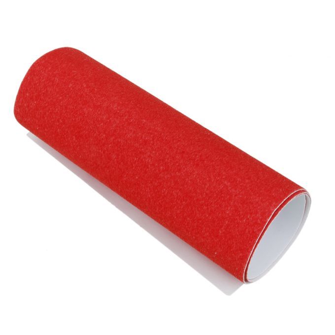 Pro Skateboard Deck Protection Sandpaper Grip Tape Longboard Red