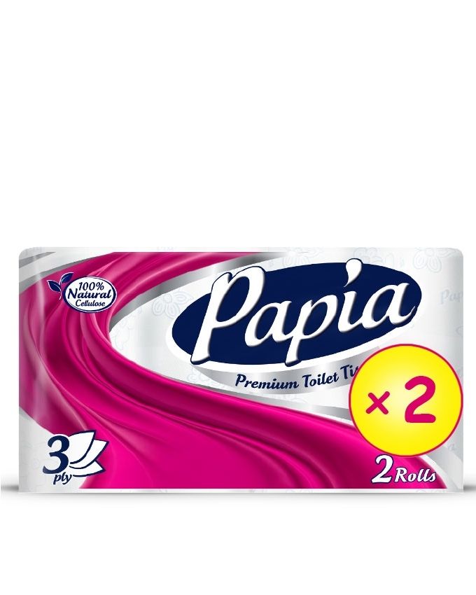 Toilet Paper 2 Rolls In One Pack (X2)