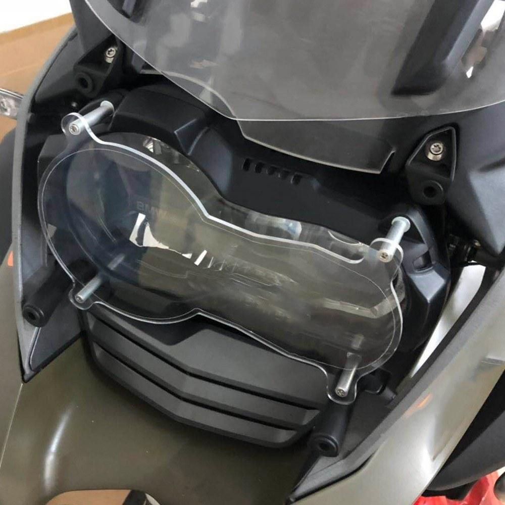 Headlight Cover Acrylic Headlight Protector Guard Motorcycle Accessories Protector Cover Fit for BMW R1200GS LC ADV 2013-2018