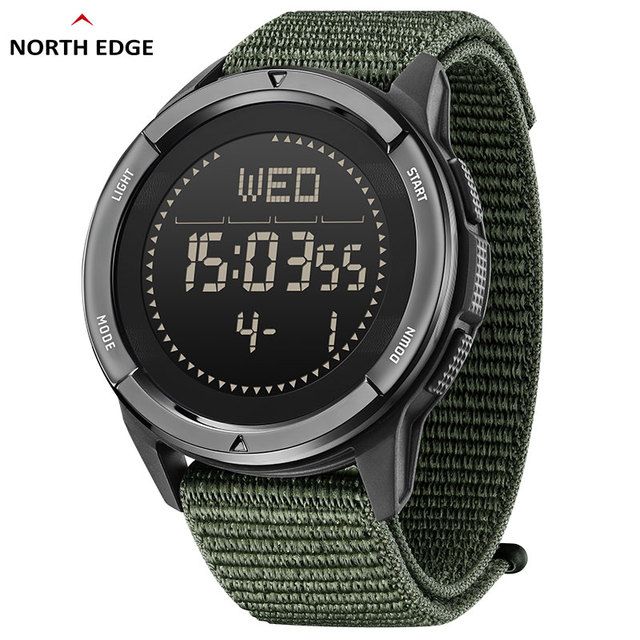 ALPS Men's Digital Watch Compass Waterproof