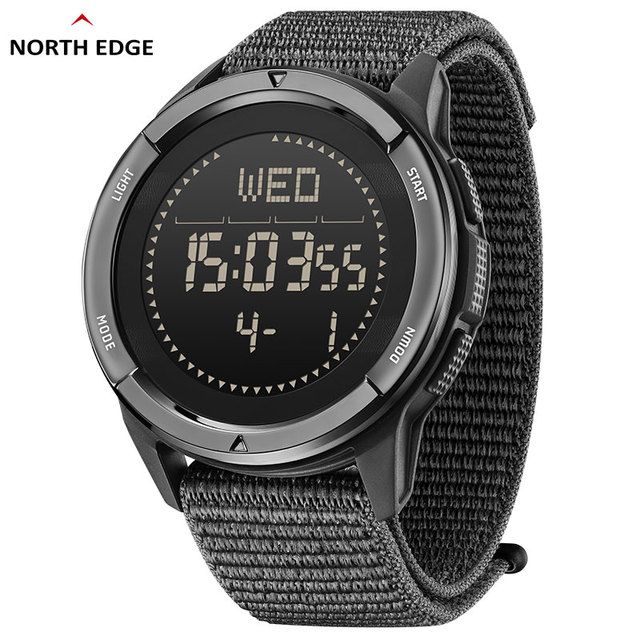 ALPS Men's Digital Watch Compass Waterproof