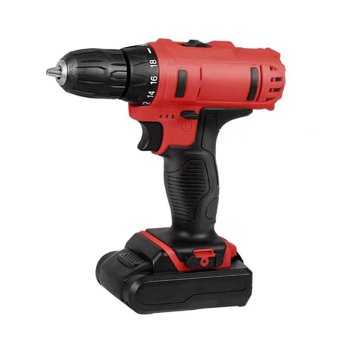 20V MAX Lithium Ion Cordless Drill, Power Drill Set With 3/8
