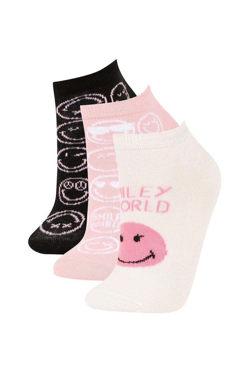 3 Piece Set Girl Low Cut Socks -Karma