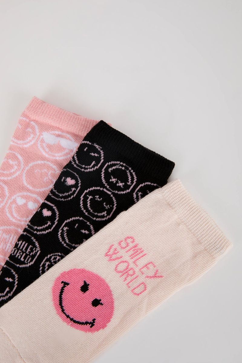3 Piece Set Girl Low Cut Socks -Karma