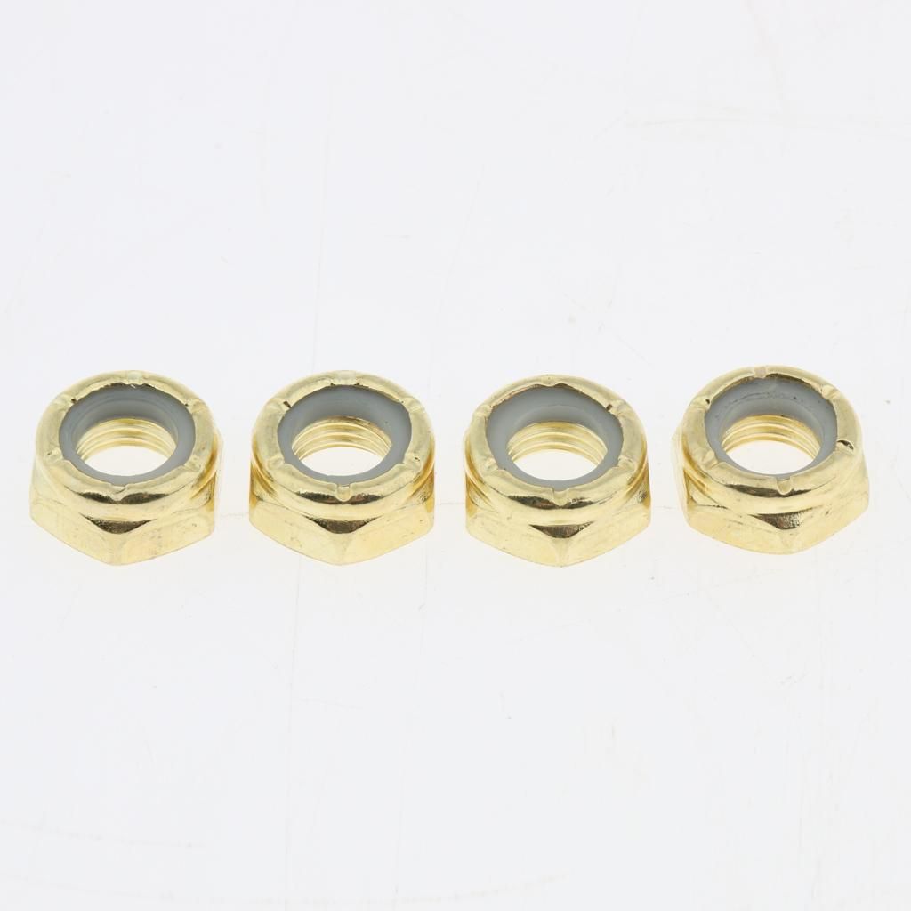 Outdoor Skateboard Bearings W Bearing Spacer Nuts Axle