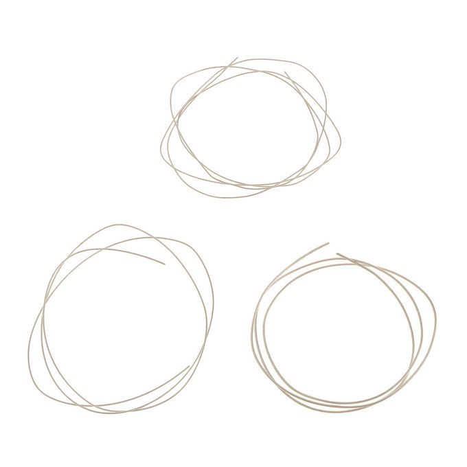 Pure 925 Sterling Silver Round Wire (Half Hard) 0.4mm 0.6mm 0.8mm 20