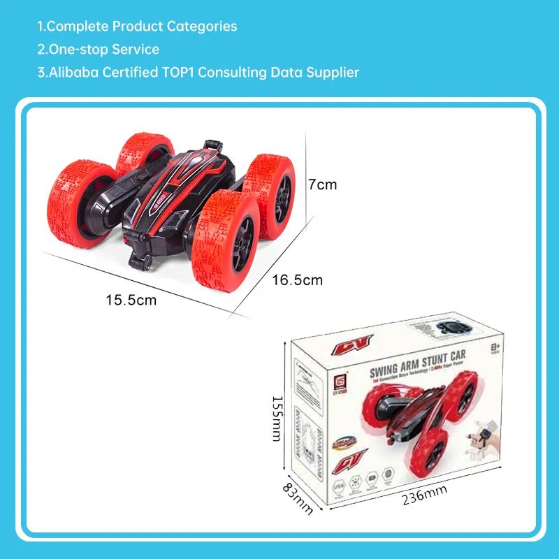 Gesture Control Swing Arm Stunt Car - 2.4 GHz Super Power