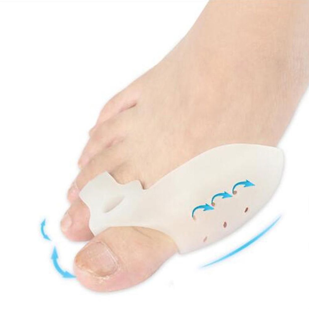 Silicone Big Toe Hallux Valgus Correctors Bunion-Skin Color