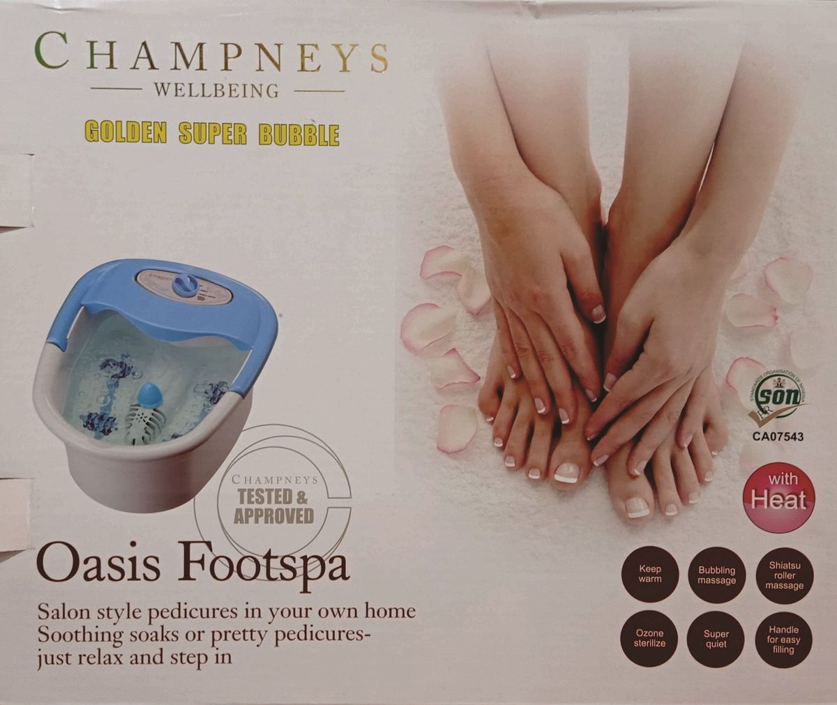Champneys Foot Spa With Infrared Heating