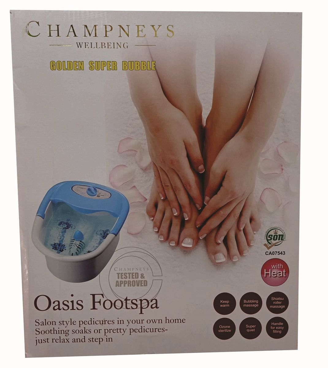 Champneys Foot Spa With Infrared Heating