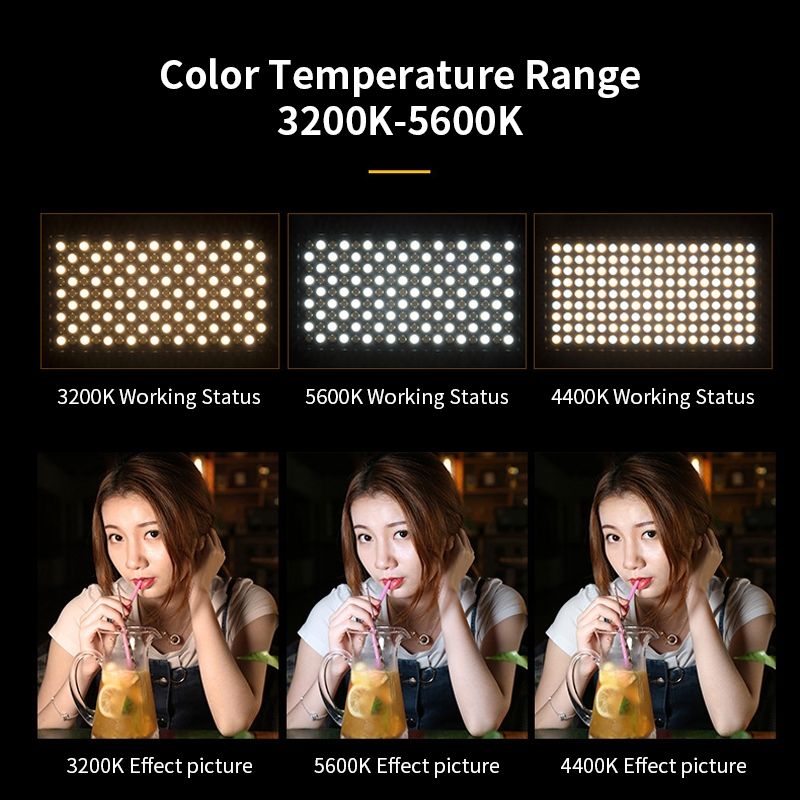 E900 Flat Panel Lights Fill Light Knob Model