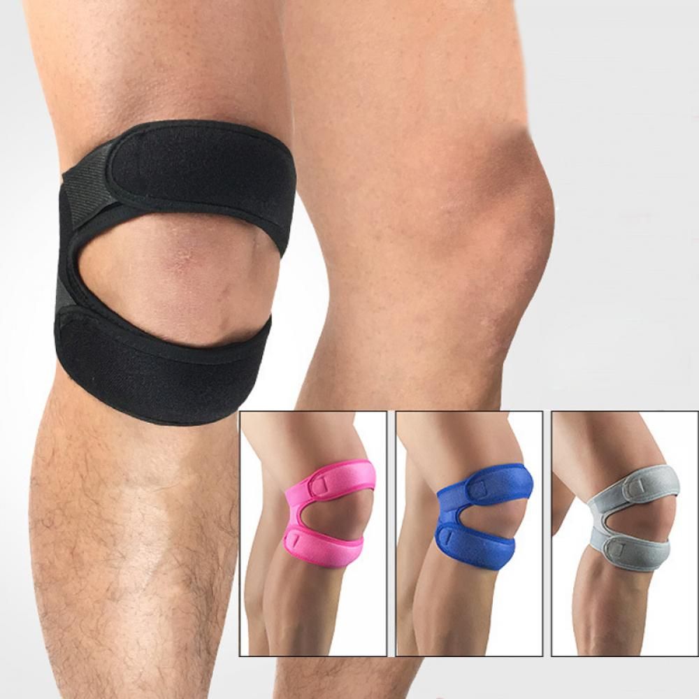Knee Protector Orthopedic Knee Brace Compression Pads Arthritis Joint Pain Elastic Bandage Basketball Running Sports Accessories(#Black Knee Pads)