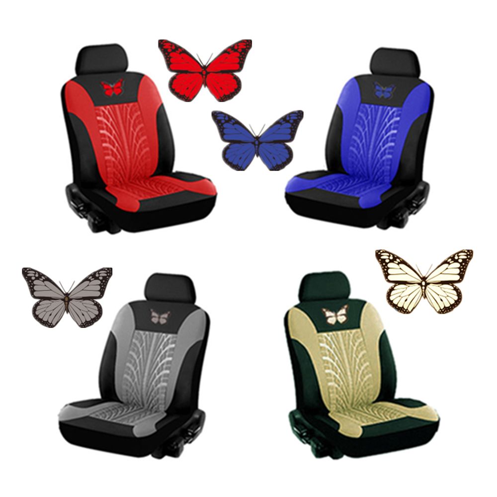Arc Indentation Butterfly Universal Auto Seat Cover Cloth