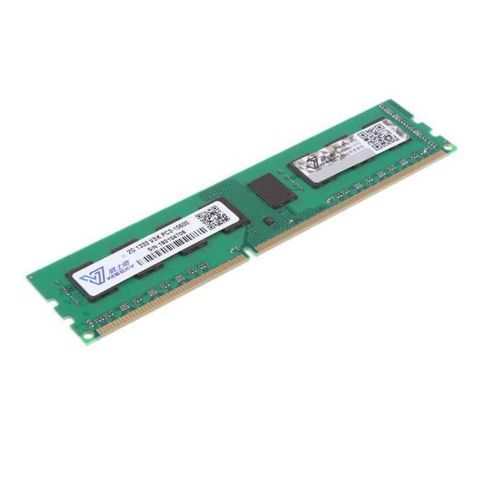1Piece Memory Ram 2GB  RAM 1333MHZ Sitck Card For Desktop Computer