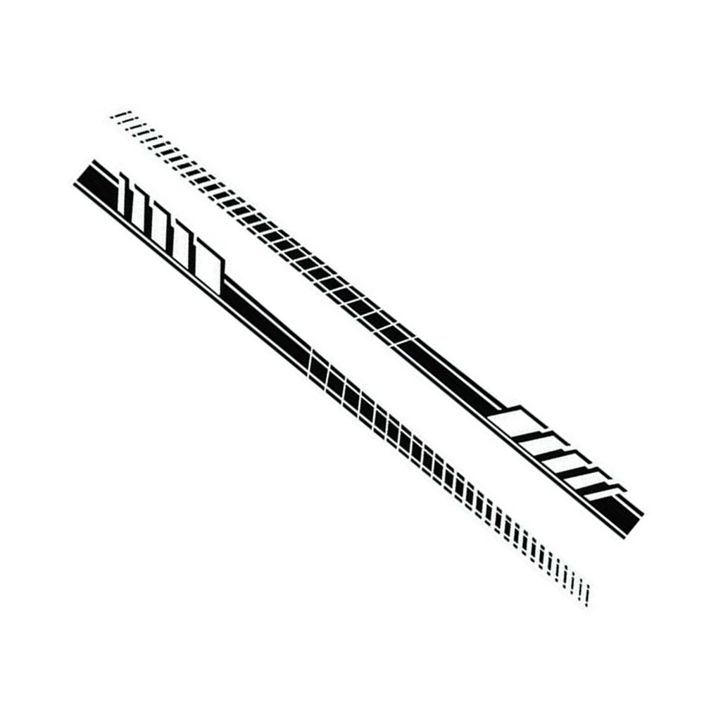 Car Auto Body Stickers Long Stripe Side Skirt Decoration