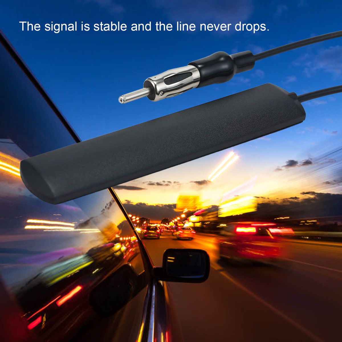 Car Aerial Antenna Car Mast Radio Amplifier Connector For