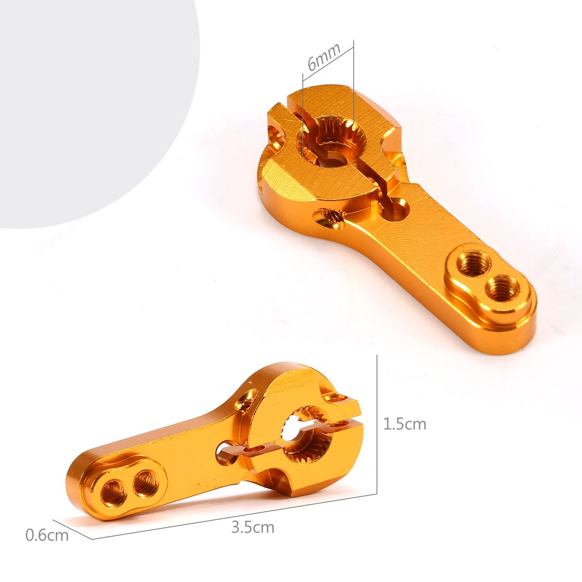 For Wltoys 104001 RC Car 25T Servo Arm Aluminum Alloy 1/10