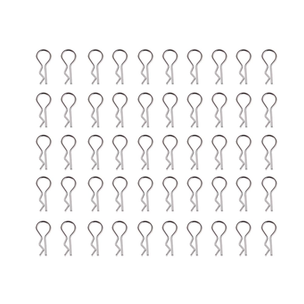 50Pcs R Clips For 1/10 HSP RC Model Cars 1/10 HSP RC Model