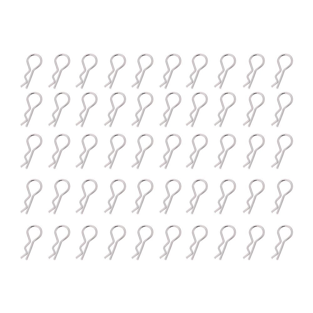 50Pcs R Clips For 1/10 HSP RC Model Cars 1/10 HSP RC Model