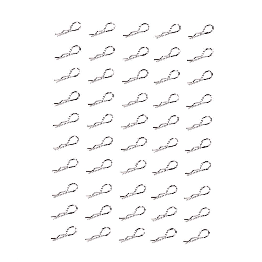 50Pcs R Clips For 1/10 HSP RC Model Cars 1/10 HSP RC Model