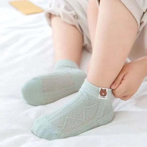 10 Pairs Breathable Children Girls Socks Summer Autumn
