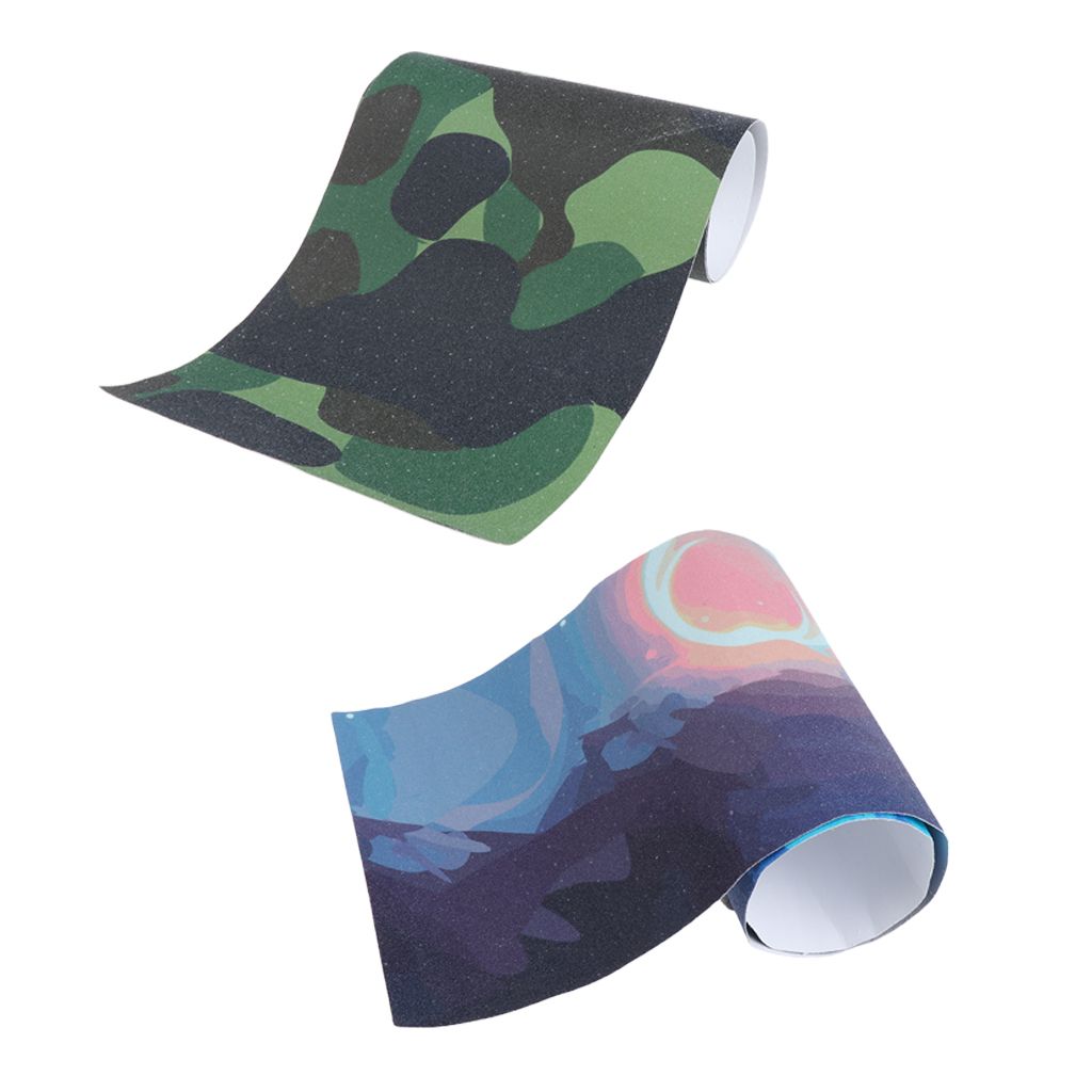 2pcs Elk Printed Skateboard Deck Sheet 33 X 9 Inch