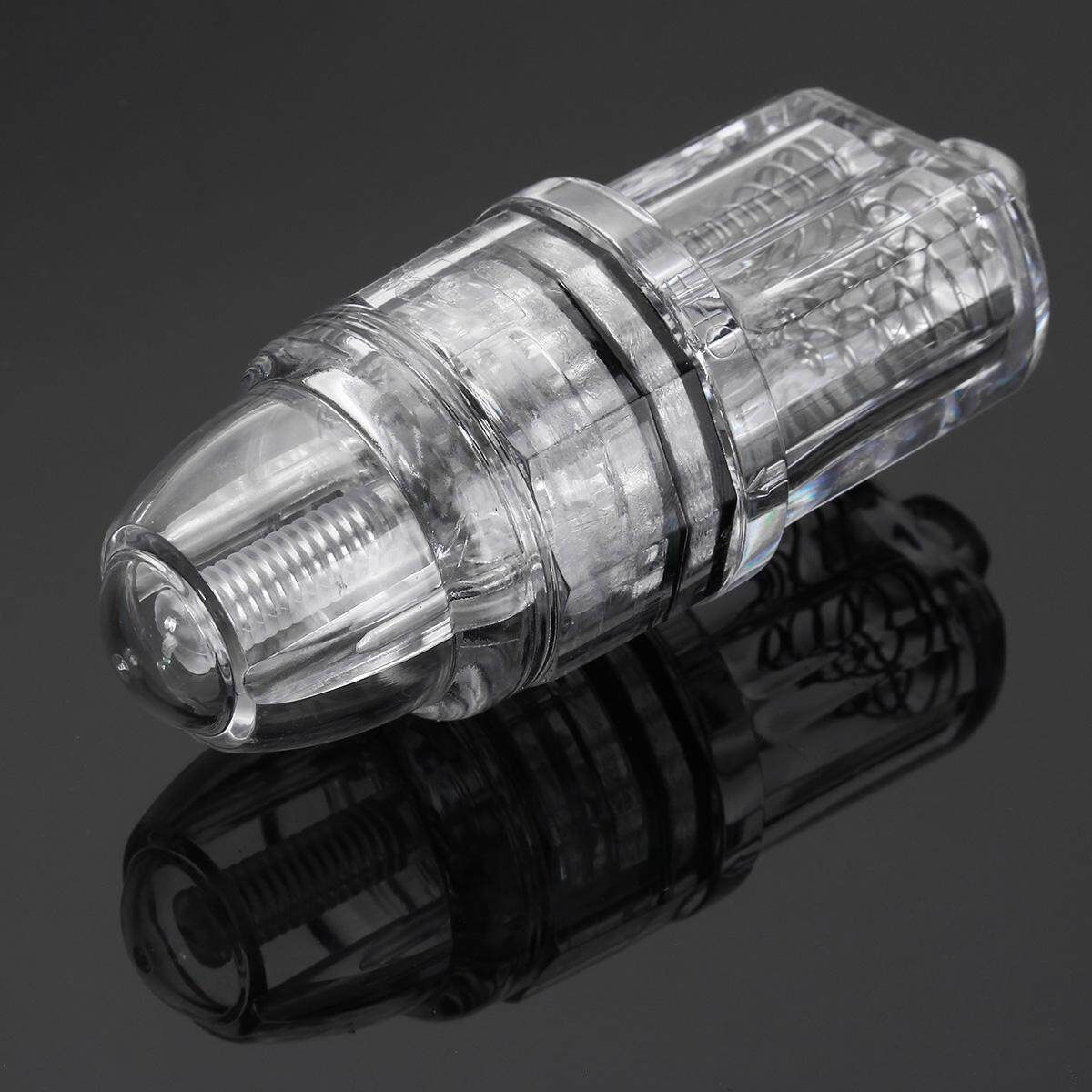 LED Deep Drop Underwater Fish Attracting Strobe Flash Light Bait Colored Light