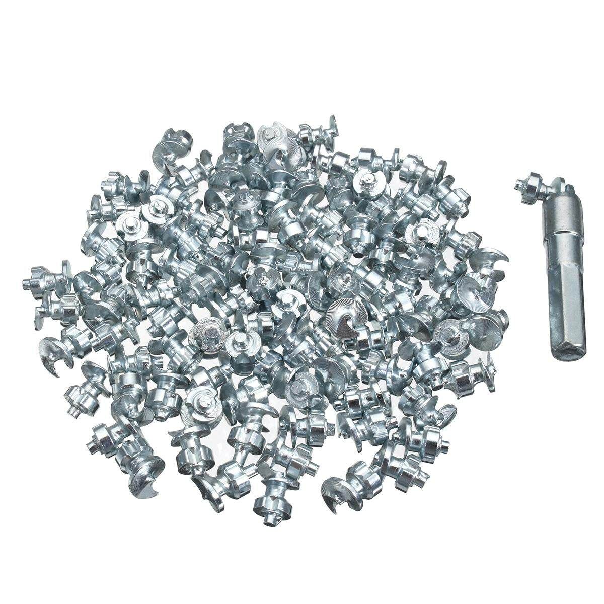 100pcs Car Tires Studs Screw Snow Spikes Wheel Tyres Snow Chains Studs