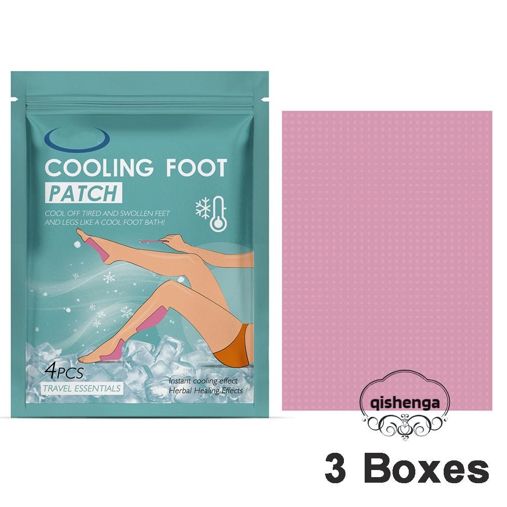 Cooling Foot Patch Refreshing Care Cold Compress Sticker