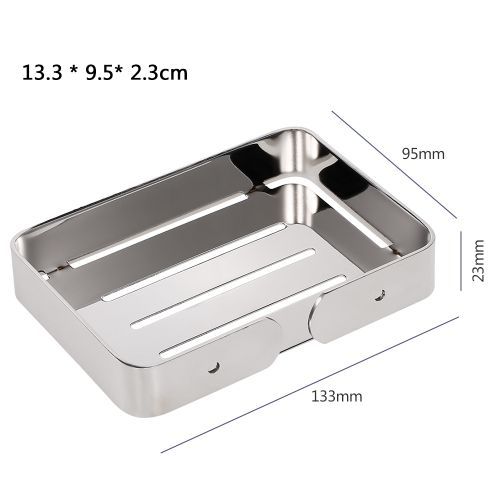 Stainless Steel Soap Dish Drain Soap Holder For Shower Soap