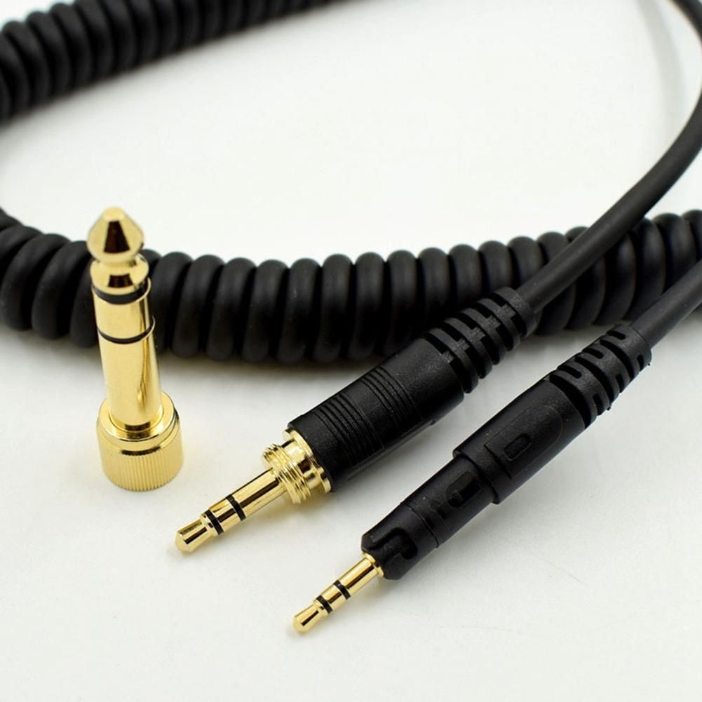 Replacement Audio Cable for Audio-Technica ATH M50X M40X Headphones Black 23 AugT2