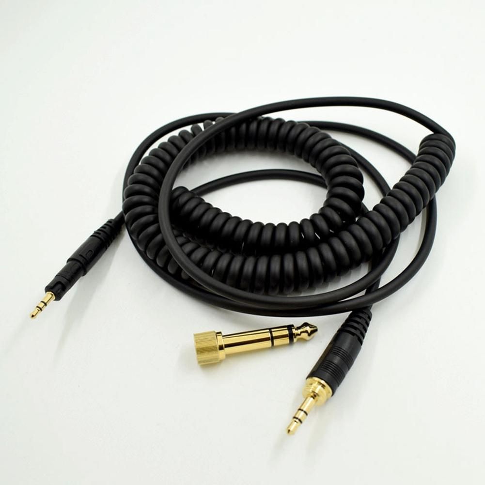 Replacement Audio Cable for Audio-Technica ATH M50X M40X Headphones Black 23 AugT2
